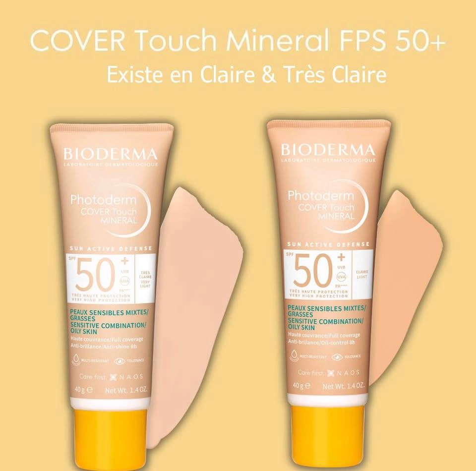 Bioderma Photoderm Cover Touch Mineral 40ml spf 50 +