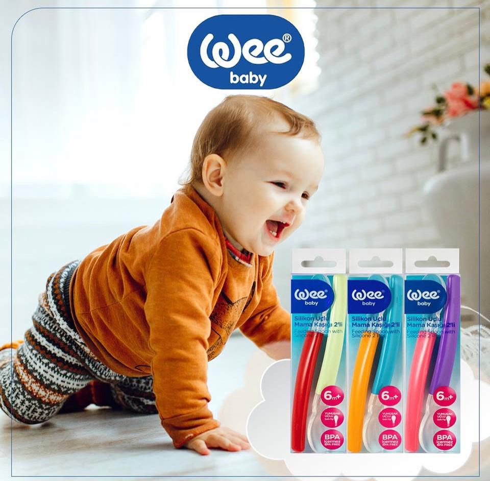  WEE 2 CUILLERES EN SILICONE 6 MOIS + 