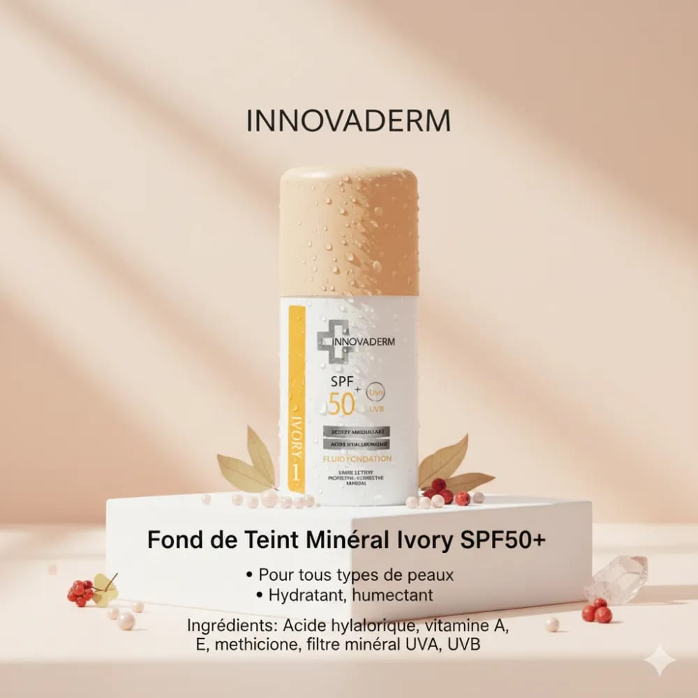 INNOVADERM 50+ FOND DE TEINT  30ML